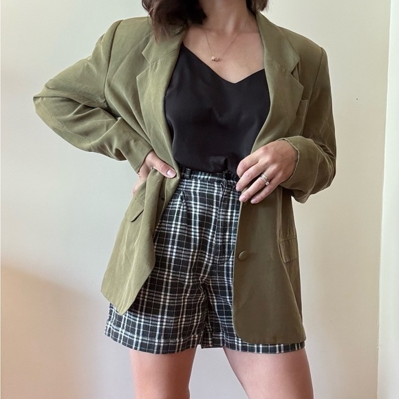 vintage Alfred DUNNER 100% silk blazer - size 14 - Picture 3 of 8